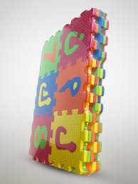 grand tapis puzzle mousse educatif lettres arabes