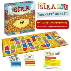 Pack : Sira Box - Jeu de société sur la vie du Prophète Muhammad (SAW) + Livre : L'Histoire du Prophète Mohammed (BSDL)