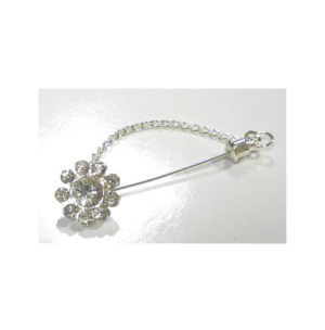Epingle pour hidjab en forme de fleur de perles