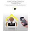 lampe veilleuse coranique horloge led bluetooth mosquee telecommande