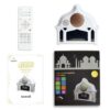 lampe veilleuse coranique horloge led bluetooth mosquee telecommande