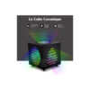 lampe veilleuse coranique sous forme de cube noir avec telecommande