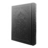 le-noble-coran-bilingue-francais arabe edition de luxe couverture cartonnee en cuir couleur noire et index des sourates