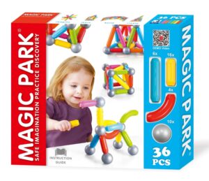 magic park jeu magnetique assemblage construction