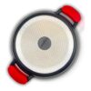 poele a paella lisse induction en pierre 32cm